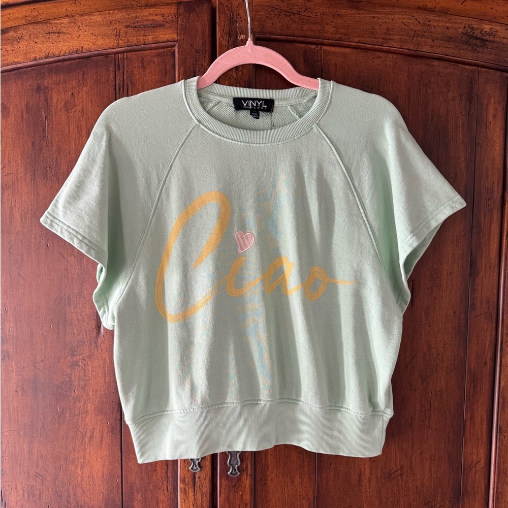 VINYL ICONS Ciao Sweatshirt Sz Medium